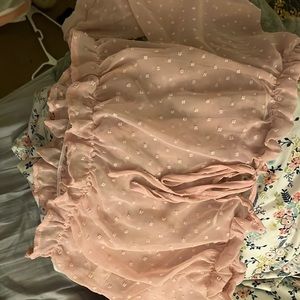 Crop top see through